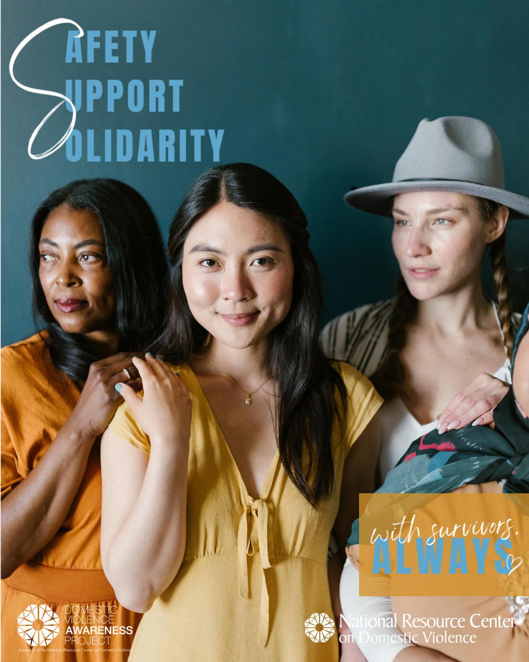 With Survivors, Always social media card