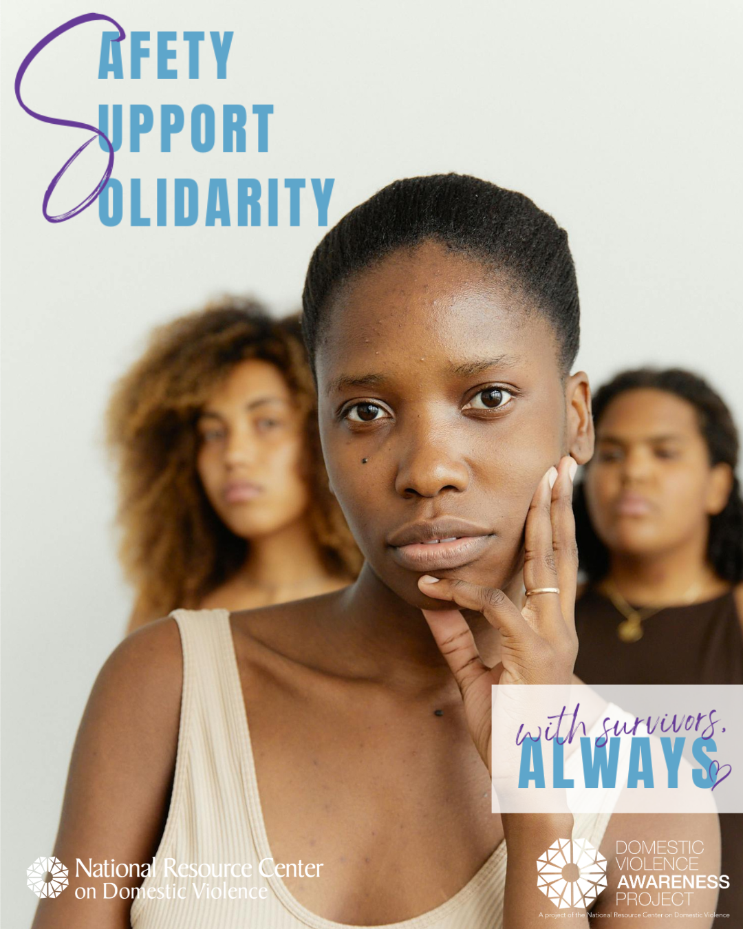 With Survivors, Always social media card