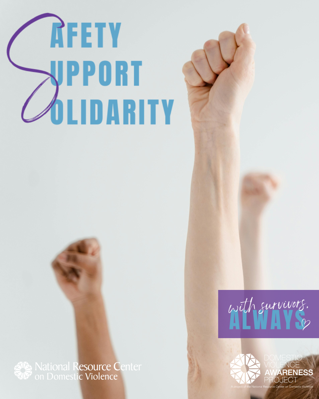 With Survivors, Always social media card