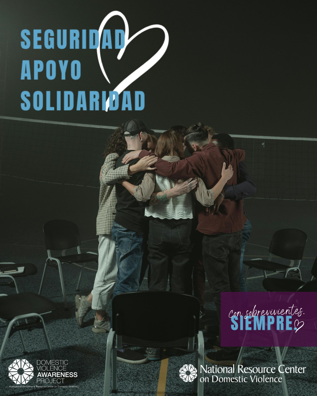 With Survivors, Always social media card