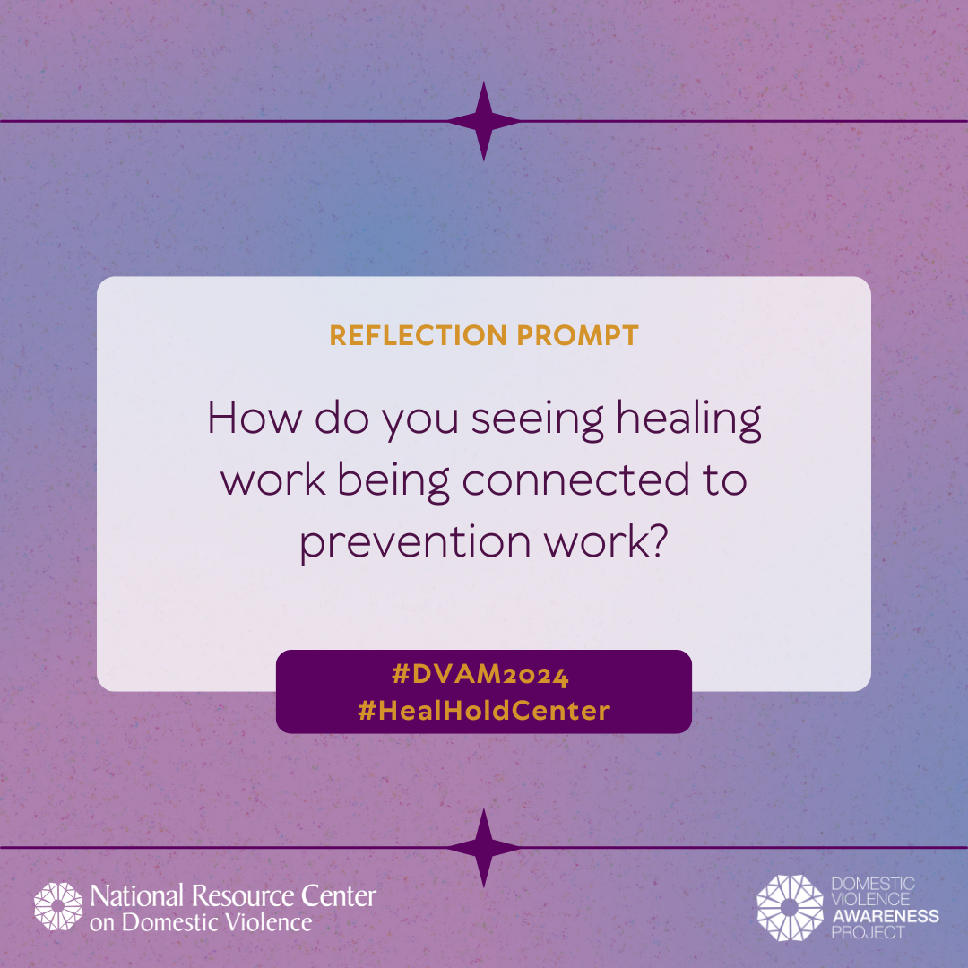 DVAM Reflection Prompt