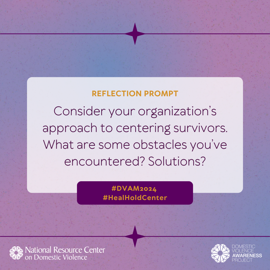 DVAM Reflection Prompt